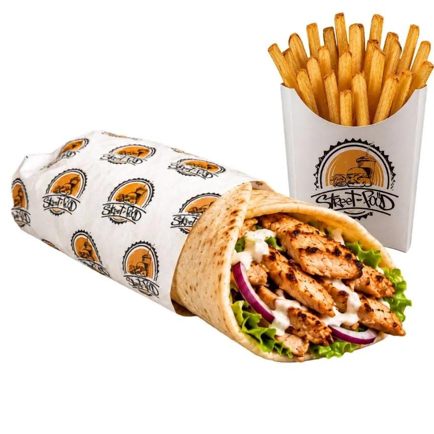 CHEESE NAAN SHAWARMA