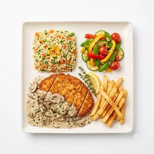 Plat Escalope Pane