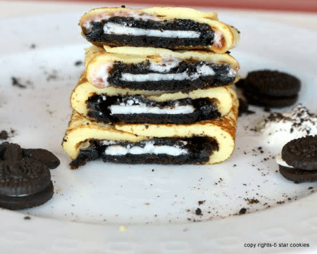 Crêpe Oreo