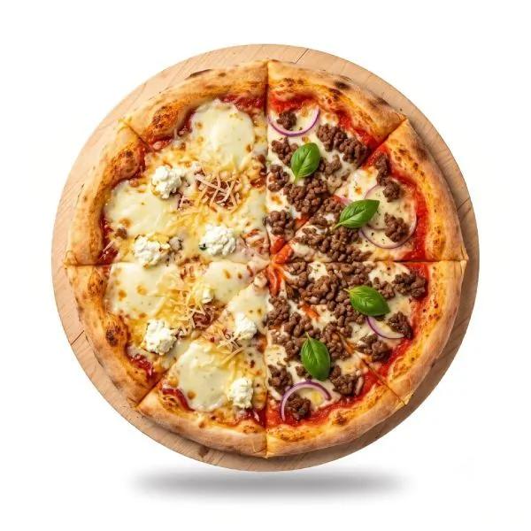 Pizza Viande Hachée / 3 Fromages