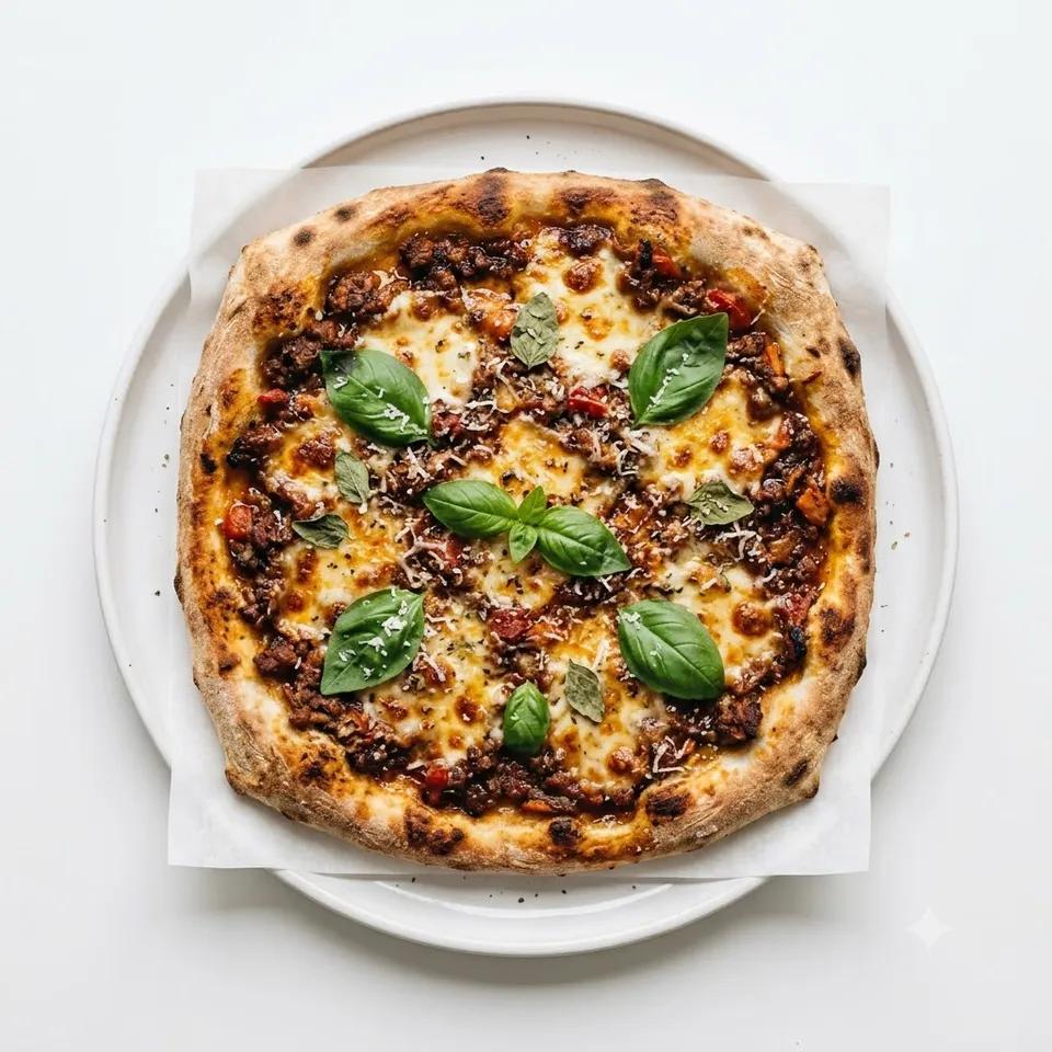 Pizza Bolognaise