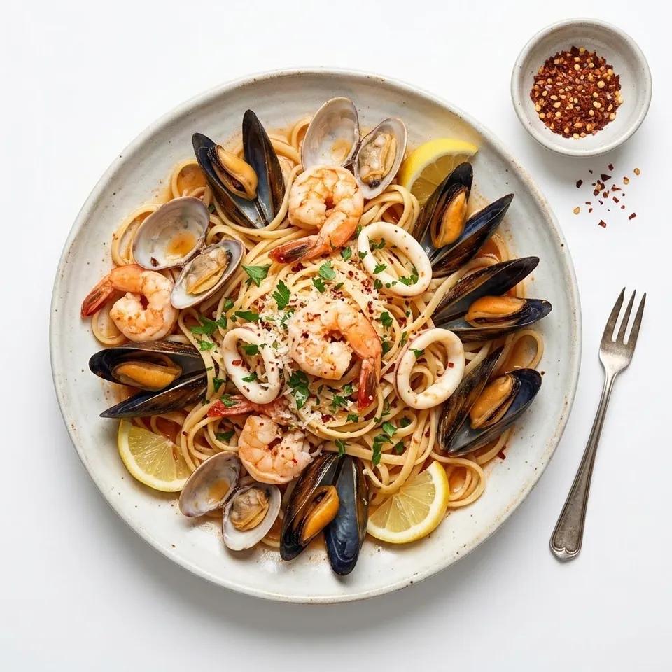 Linguines Aux Fruits De Mer