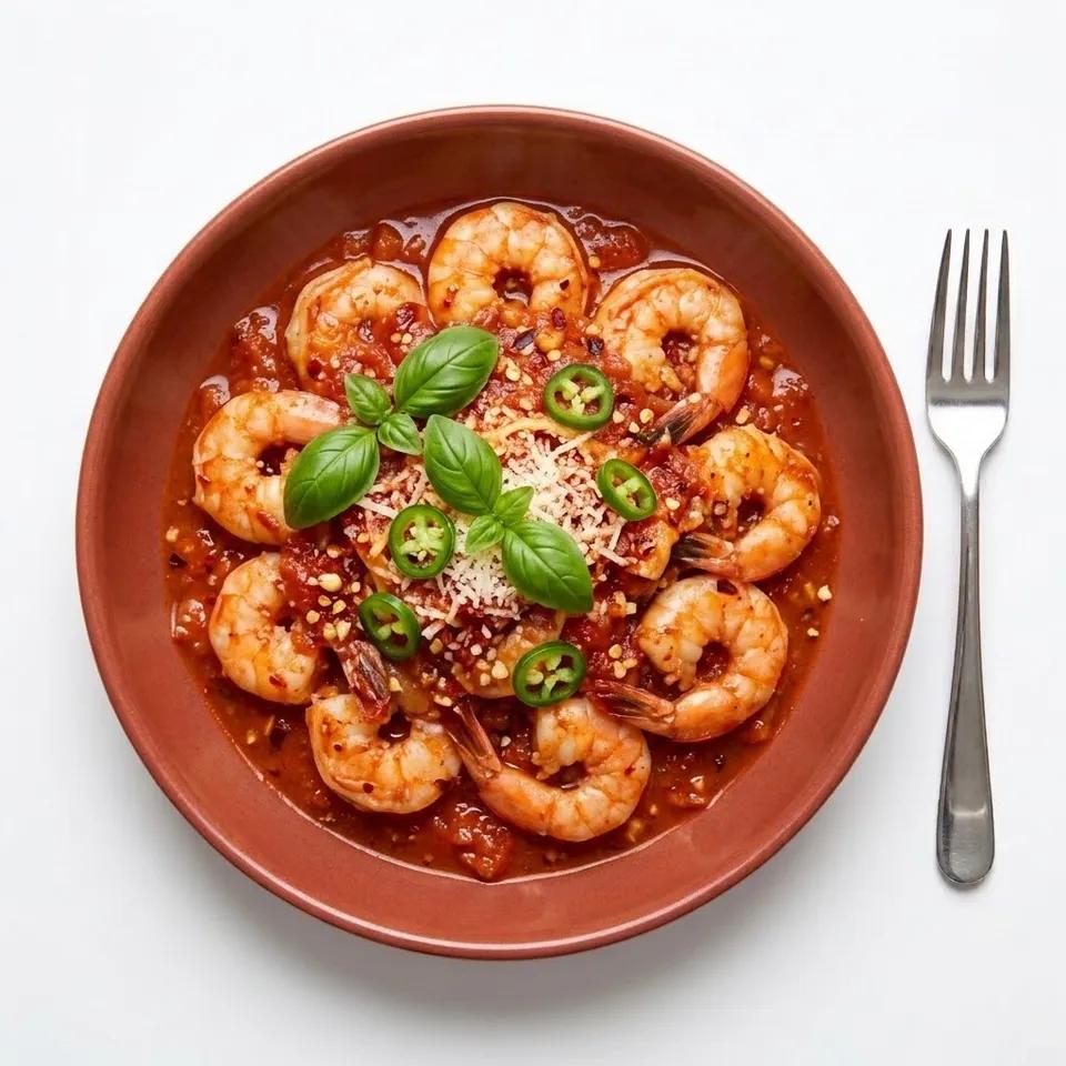 Crevettes En Sauce