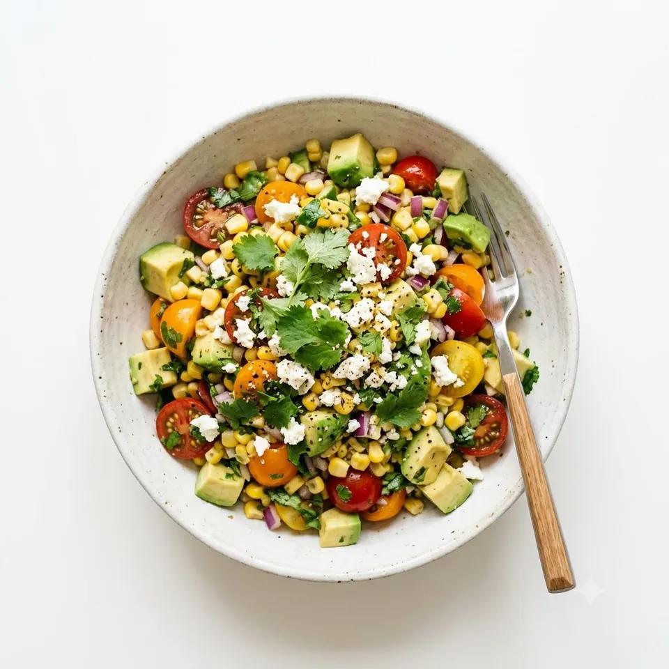 Salade Maïs Avocat