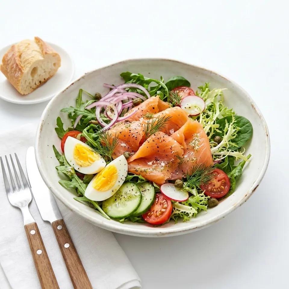 Salade De Saumon Fumé