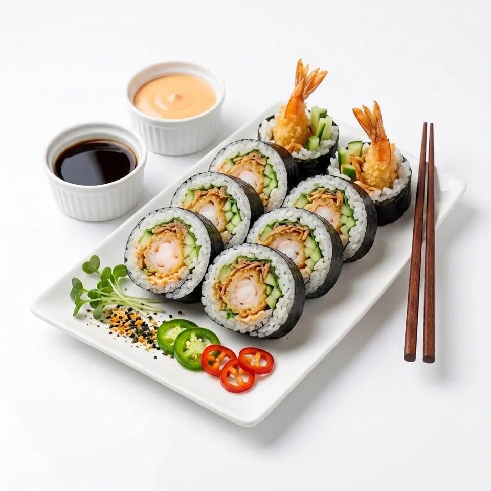 Futomaki Crevettes Tempura