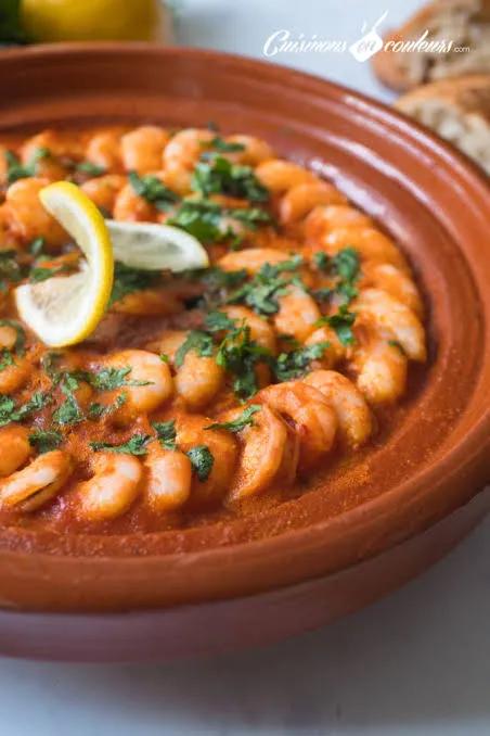 Tajine Crevettes