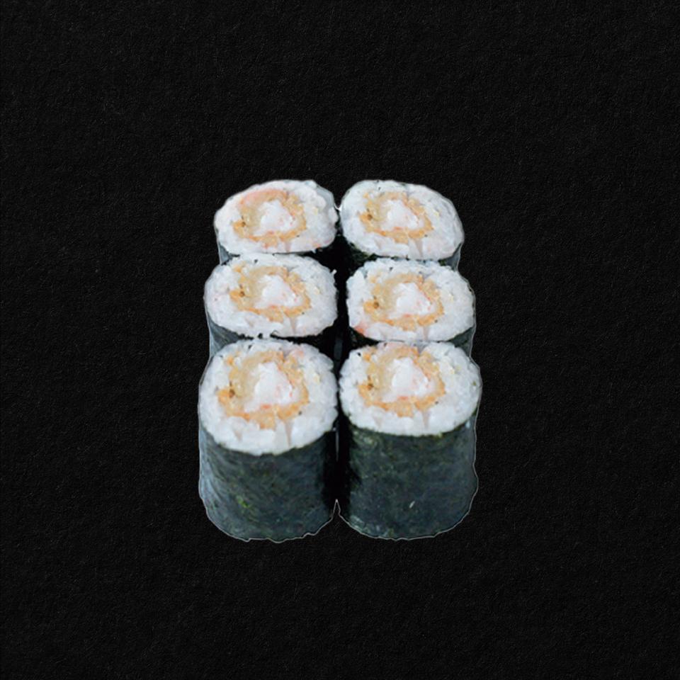 Maki Crevette Panée 6 Pièces
