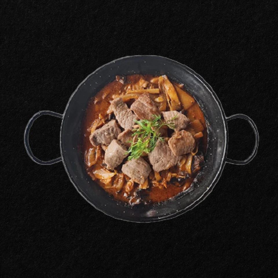 Plat Saté Bœuf