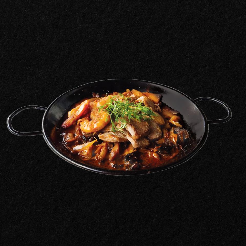Plat Saté Mixte