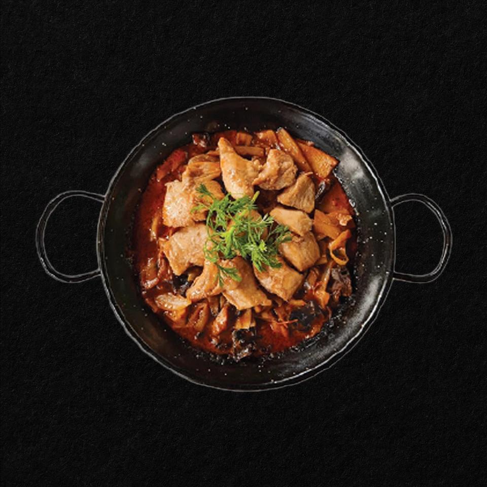 Plat Saté Poulet