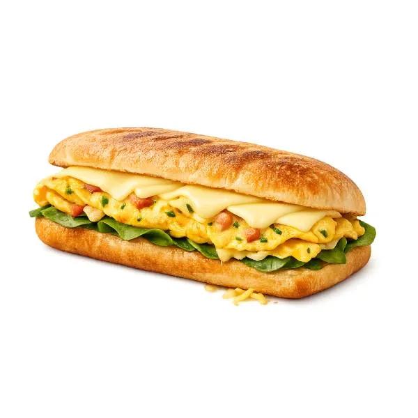 Sandwich Omelette Fromage