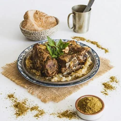 Viande D'Agneau Vapeur