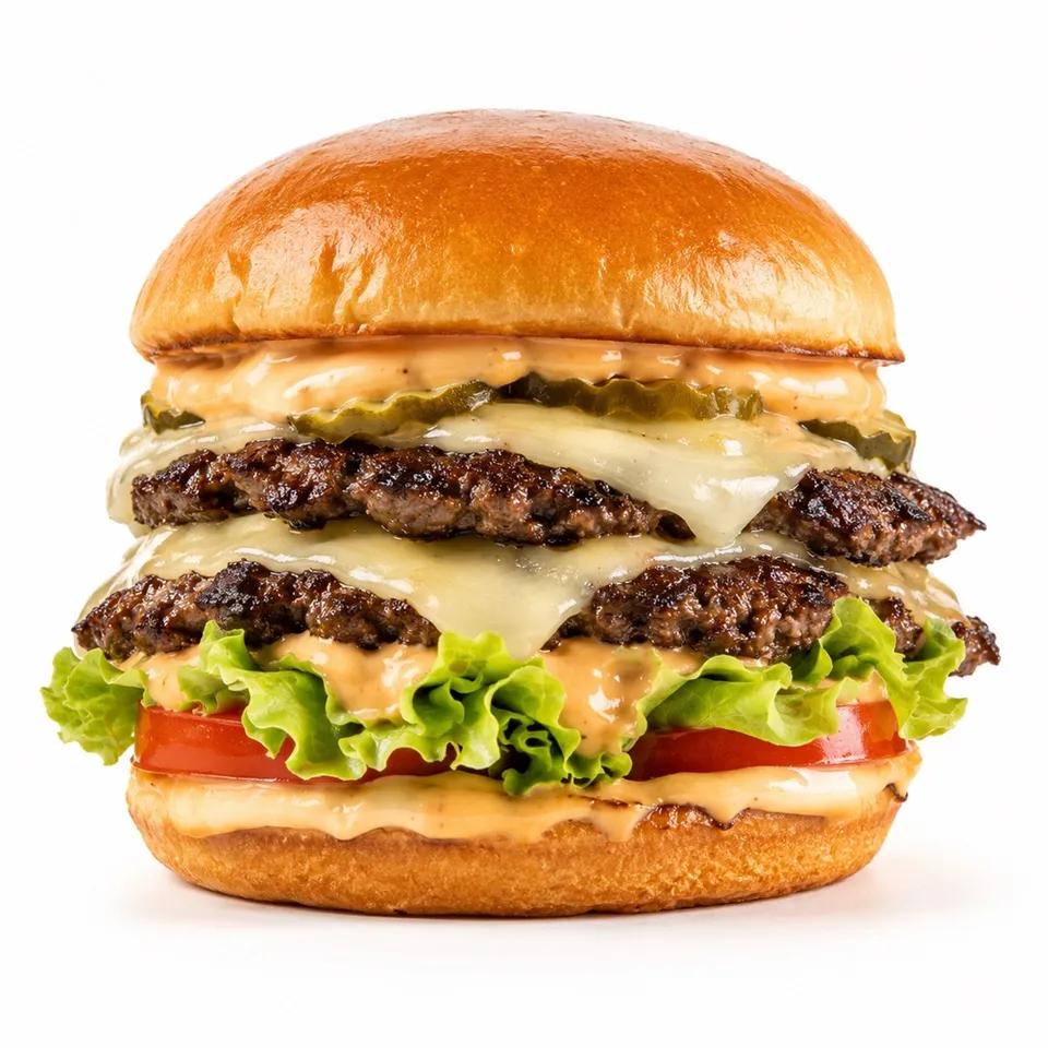 El clásico Burger (Double Smash)