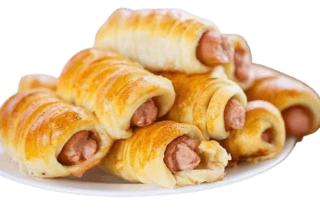 100 Feuilleté Hot Dog