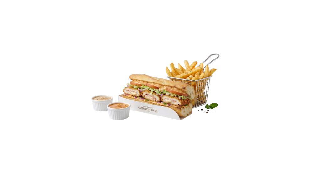 Sandwich Cordon Bleu