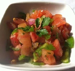 Salade Tomates Poivrons