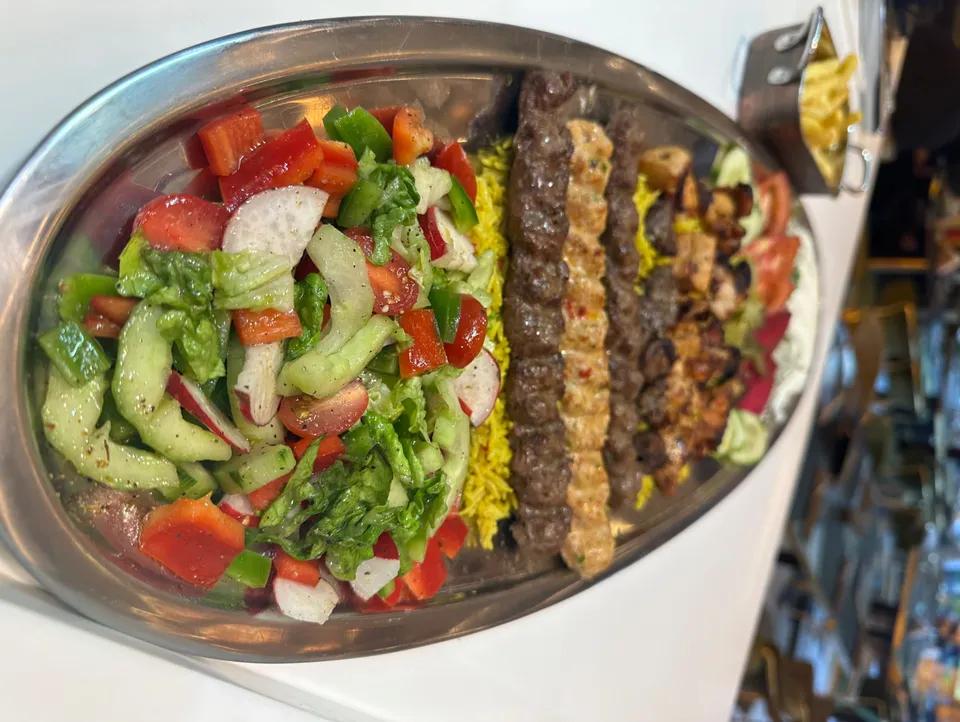 Plat de grillades mixte 2 Peronnes