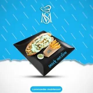 Sandwich S‚pia + Frites