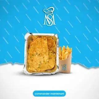 Plat Tortilla Thon + Frites