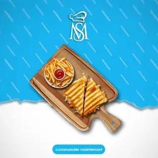 Panini Dinde + Frites