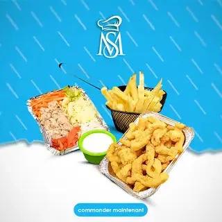 Plat S‚pia + Salade + Frites