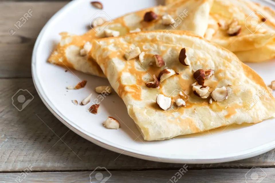 Chocolate and Dried Fruit Crepe