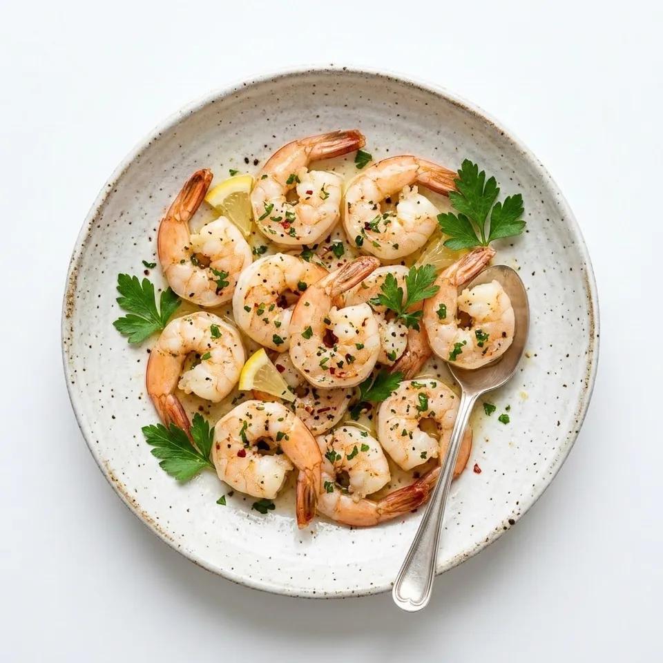 Plat Crevette Blanche