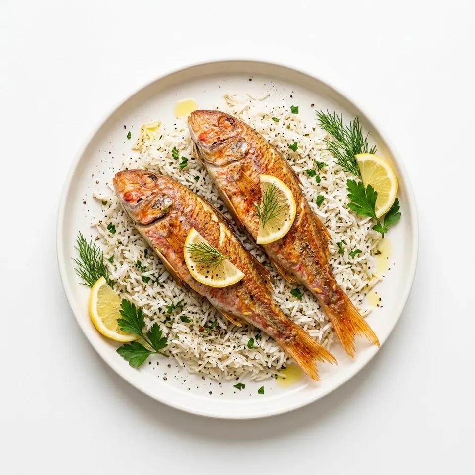 Plat Rouget Au Riz
