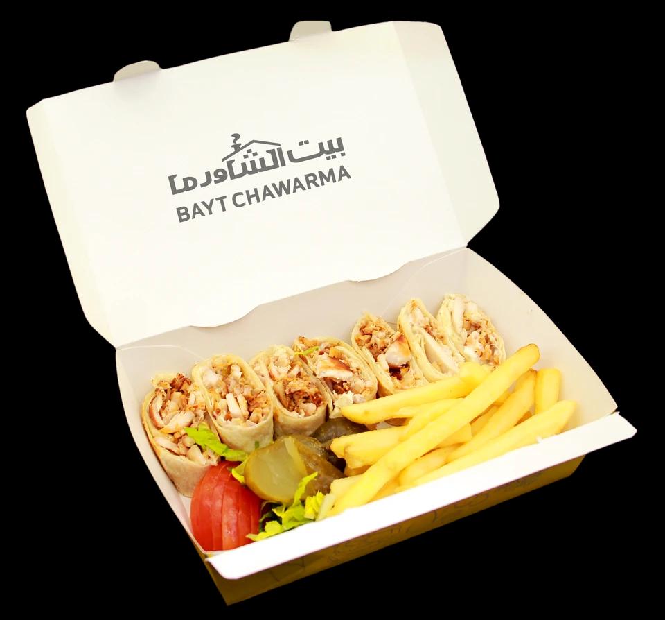Plat Chawarma Arabe