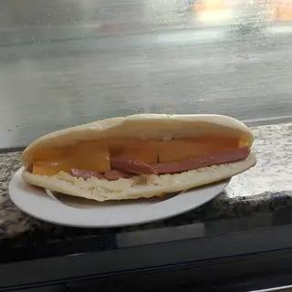 Panini Hot-Dog Fromage