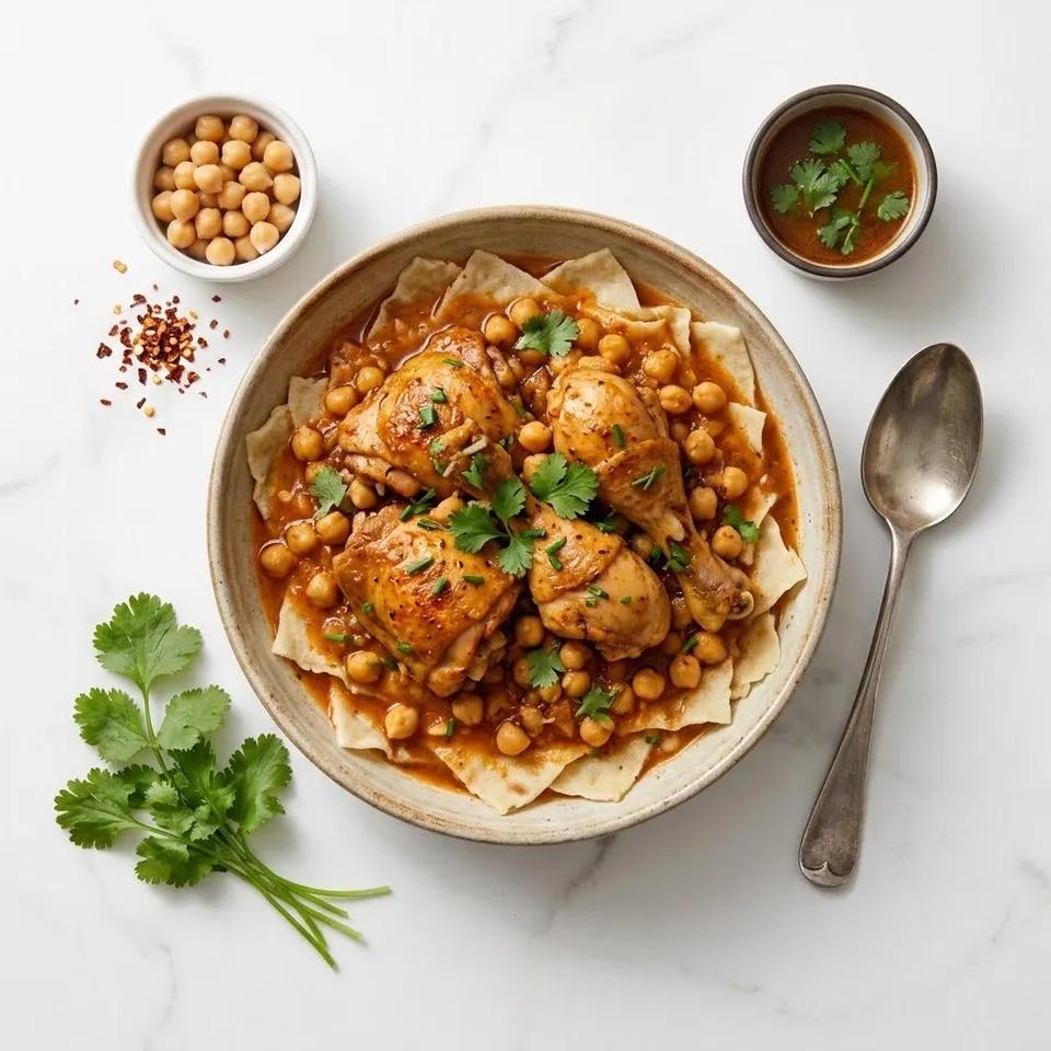 Chekhchoukha Poulet