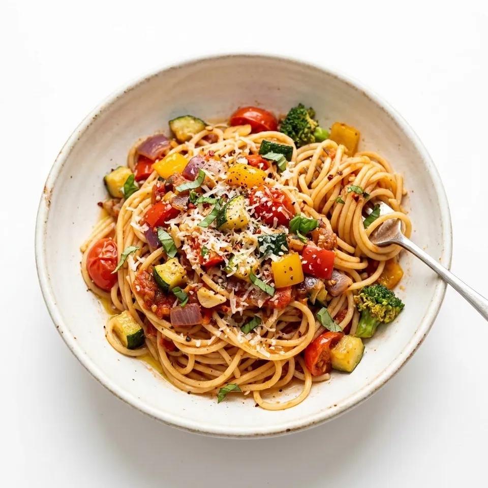 Spaghettis Aux Légumes