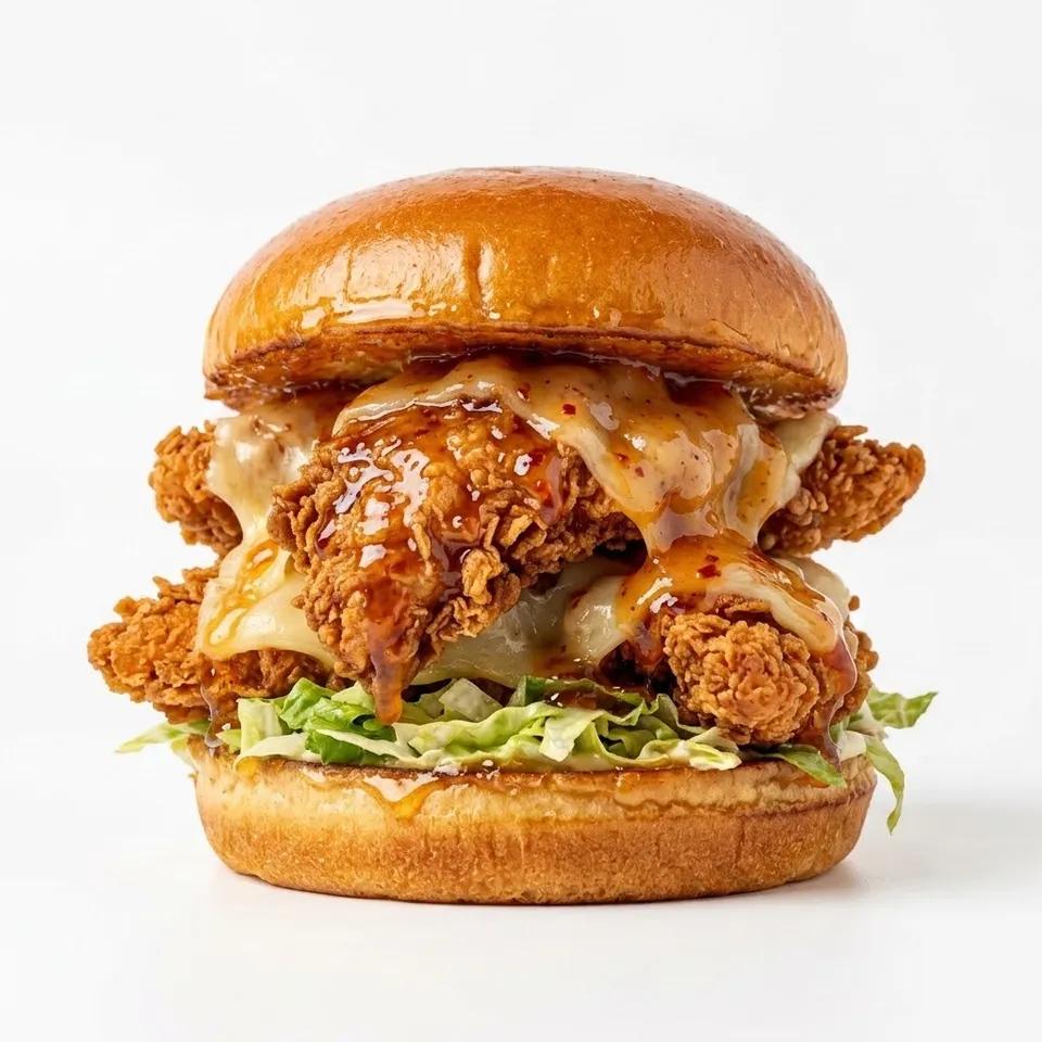 Hot Zone Chicken Burger