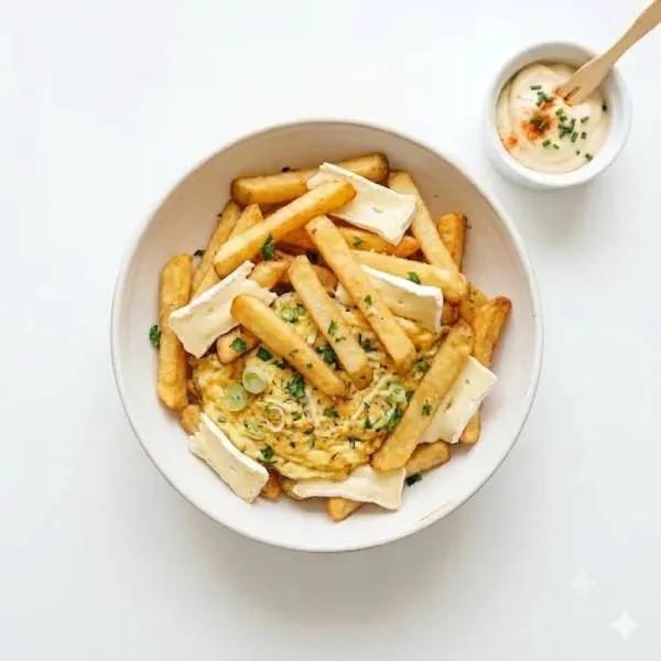 Frites Omelette Camembert