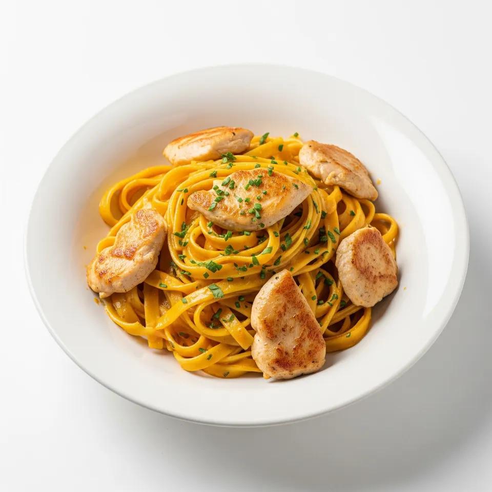 Tagliatelle Poulet Champignons