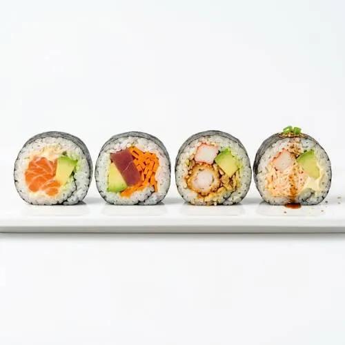 Futomaki Vegane Thon Avocat Carotte 5 Pcs