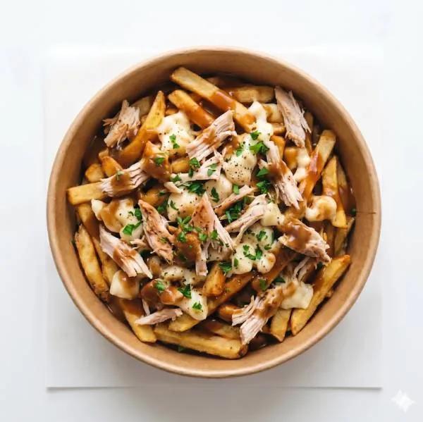Poutine Poulet Mariné