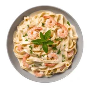 Tagliatelle au crevette