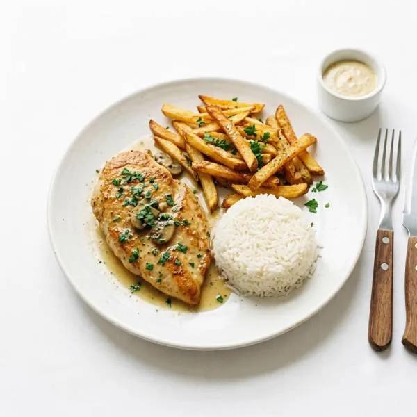 Plat Escalope De Poulet