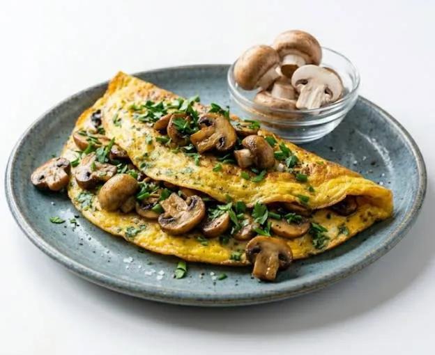 Omelette Aux Champignons