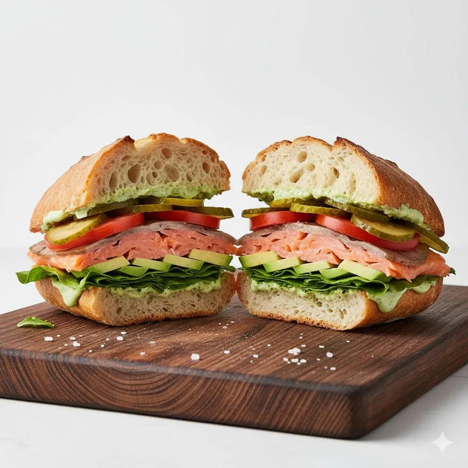 Sandwich Saumon