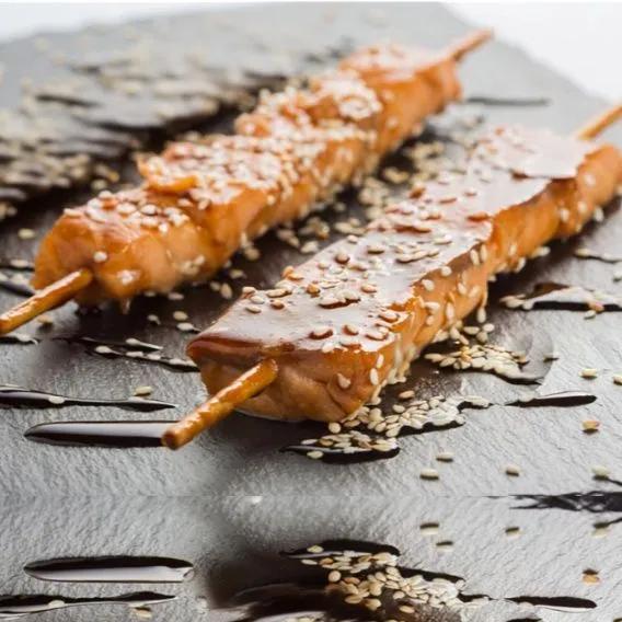 Brochettes de Saumon (2pcs)