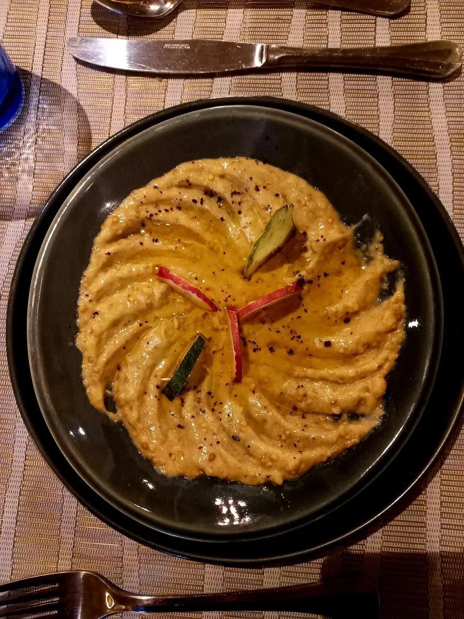 Aubergine Moutabal Au Tahini