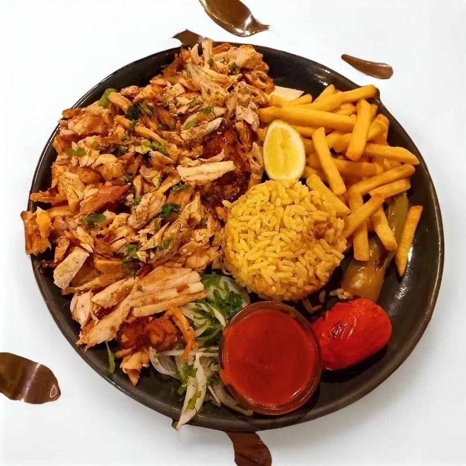 Plat Chawarma Poulet