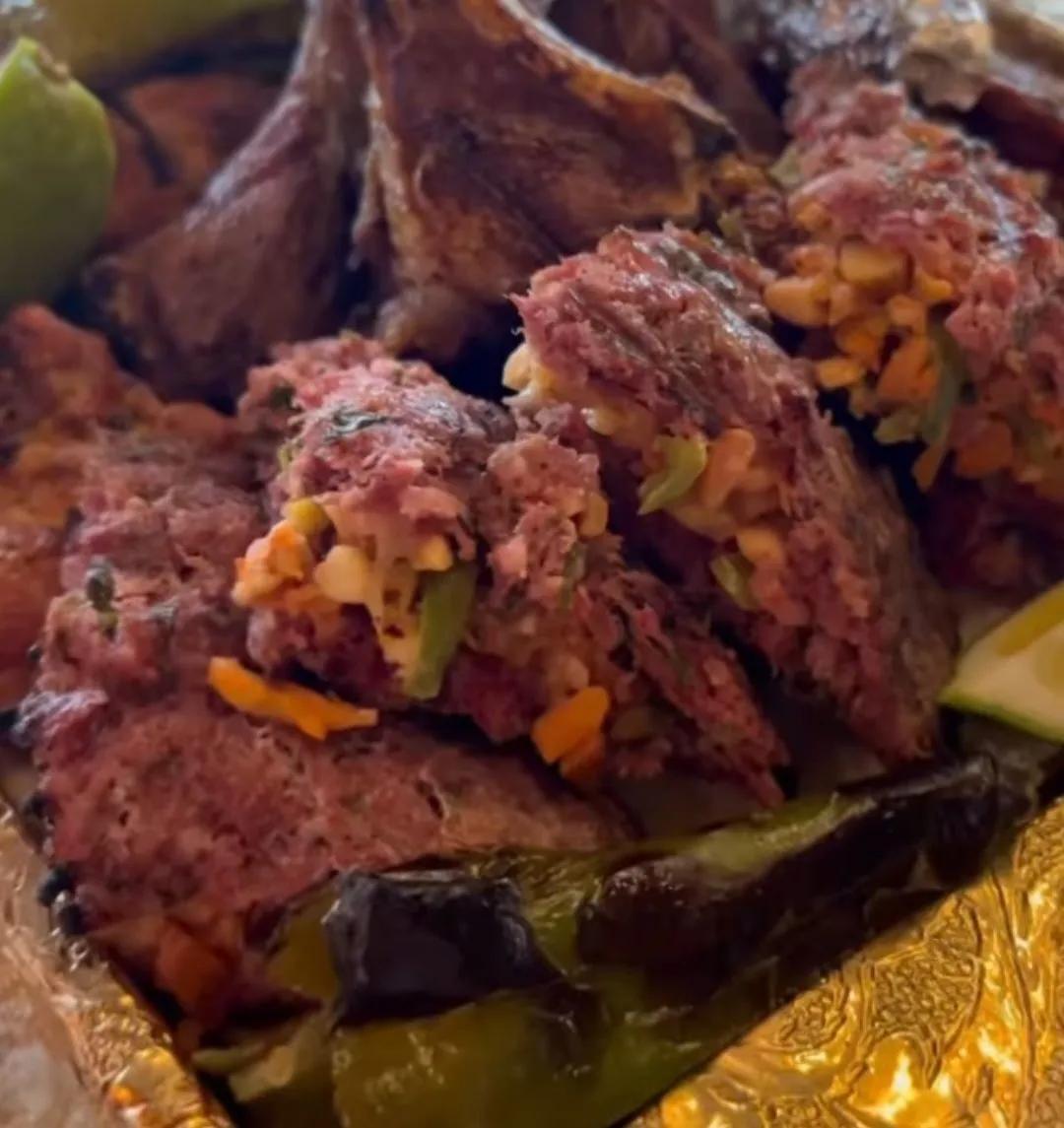 Plat Maajouka Viande D'agneau