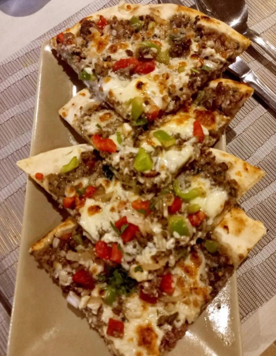 Dough Meat And Cheese
