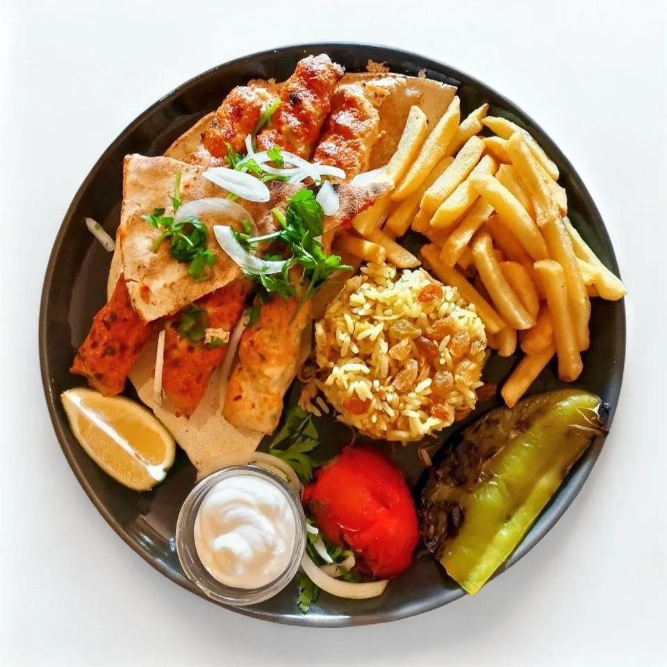 Plat De Kebab Poulet