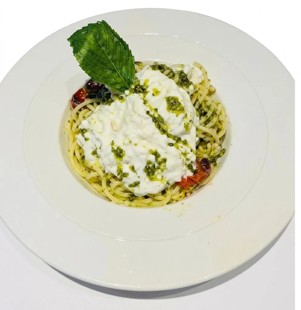 Pesto stracciatella