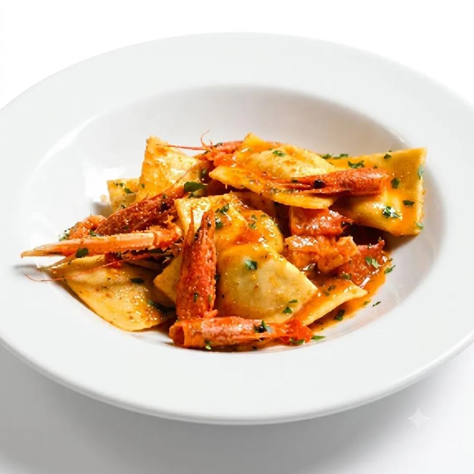 Ravioli Con Gamberetti